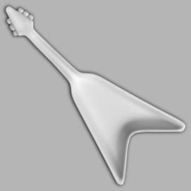 Flying V Guitar Tray
