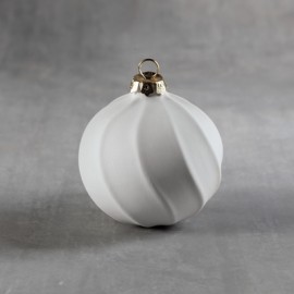 RIBBON STRIPED ORNAMENT