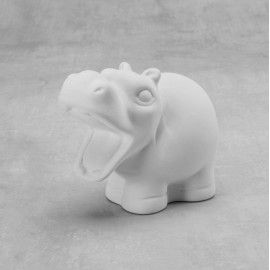 Ceramic Bisque Tiny Tot Hippo