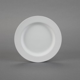 Ceramic Bisque Rimmed Salad Plate