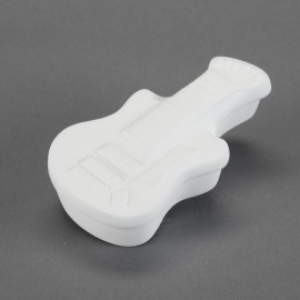Ceramic Bisque Guitar Box