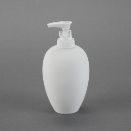 Ceramic Bisque Classic Soap Dispenser