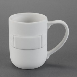 Ceramic Bisque Banner Mug