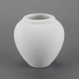 Ceramic Bisque Smooth Vase - MIM