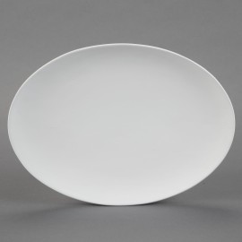 Med. Coupe Oval Platter