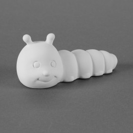 Ceramic Bisque Tiny Tot FUZZY THE CATERPILLAR