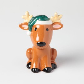 Ceramic Bisque Tiny Tot Rudy the Reindeer