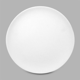 Ceramic Bisque Coupe Dinner Plate- Case of 12