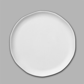 Ceramic Bisque Casualware Dinner Plate - Case of 6
