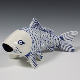 Ceramic Bisque Koi Fish