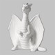 Ceramic Bisque Dragon Bank