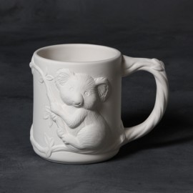Ceramic Bisque Koala Mug