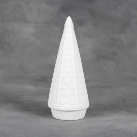 Ceramic Bisque Medium Wicker Tree - Case of 6 - Special