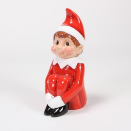 Ceramic Bisque Vintage Elf
