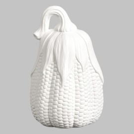 Ceramic Bisque Tall Corn Pumpkin - Case of 6
