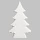 Ceramic Bisque Large Tree Silhouette - Case of 6