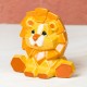 Ceramic Bisque Lion Facet-iniFacet-ini