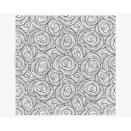 Continuous Swirls Designer Silk Screen