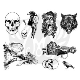 Creepy - Designer Silk Screens