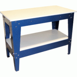 Studio Work-Table with Bottom Shelf