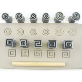 Thin Spirals Stamp Set by Spectrum