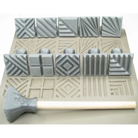 Jumbo Squares Stamp Set by Spectrum