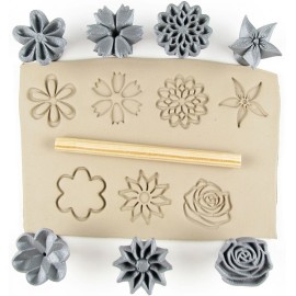 Set of Flowers Stamp Set #2 by Spectrum