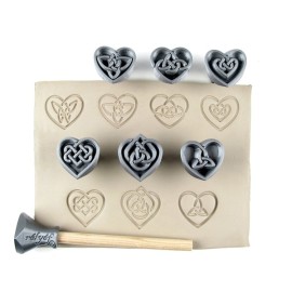 Celtic Hearts Stamp Set #1 by Spectrum