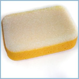 Rectangular Sponge with Scrubber