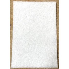 Nylon Cleaning Pad - White
