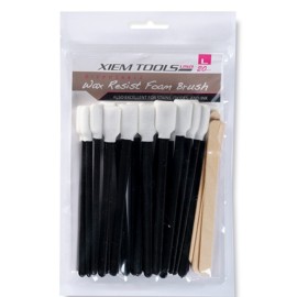 Wax Resist Foam Brush - Large (20-Pieces)