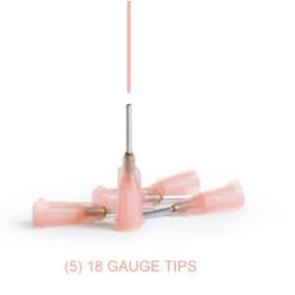 Precision Applicator Tips (5) 18 gauge