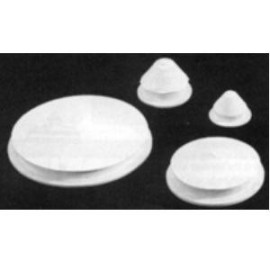 1-7/8 White Rubber Stopper