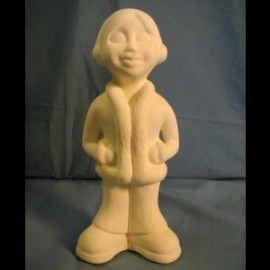 Diva wearing Winter Coat